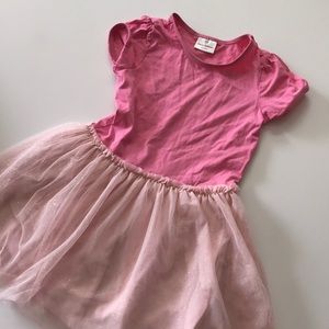 Hanna Anderson 120 (6/7) cotton and glitter pink